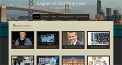 Desktop Screenshot of gagneruntreiziememois.com